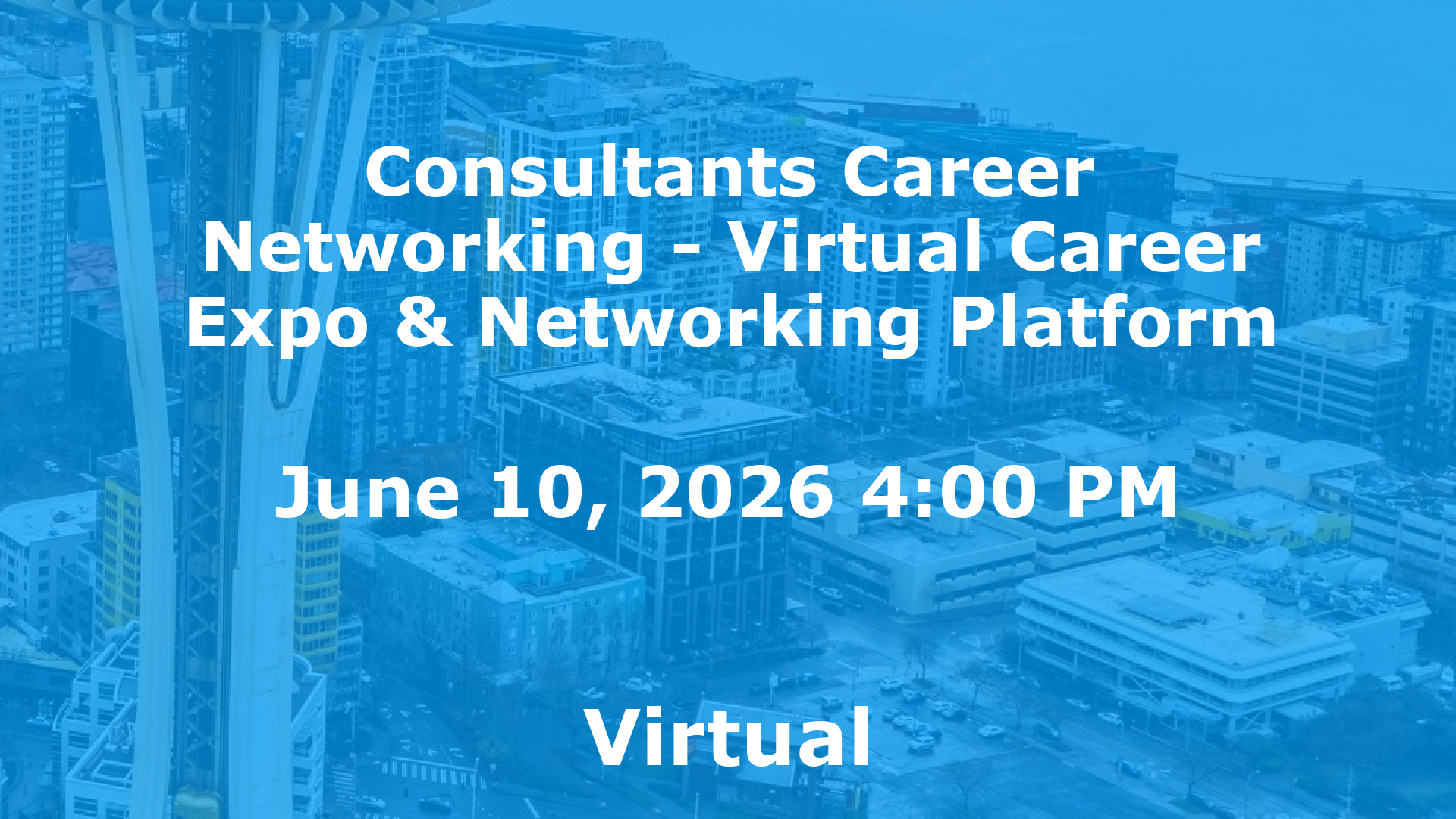 Consultants Career Networking - Virtual Career Expo & Networking Platform event image